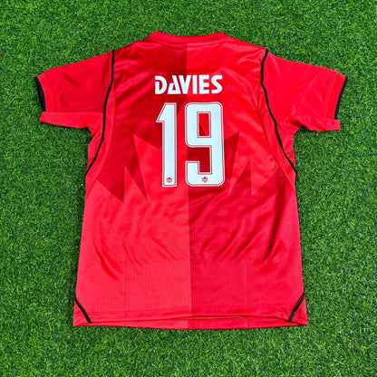 Canada World Cup 2026 Alphonso Davies Home Red Football Jersey