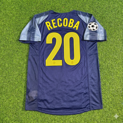 Álvaro Recoba #20 Inter Milan 2004/05 Retro Football Jersey Kit