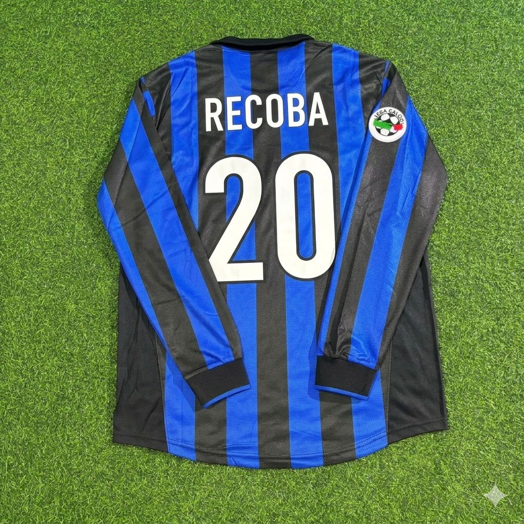 Alvaro Recoba - Inter 1998 1999 Retro Football Jersey