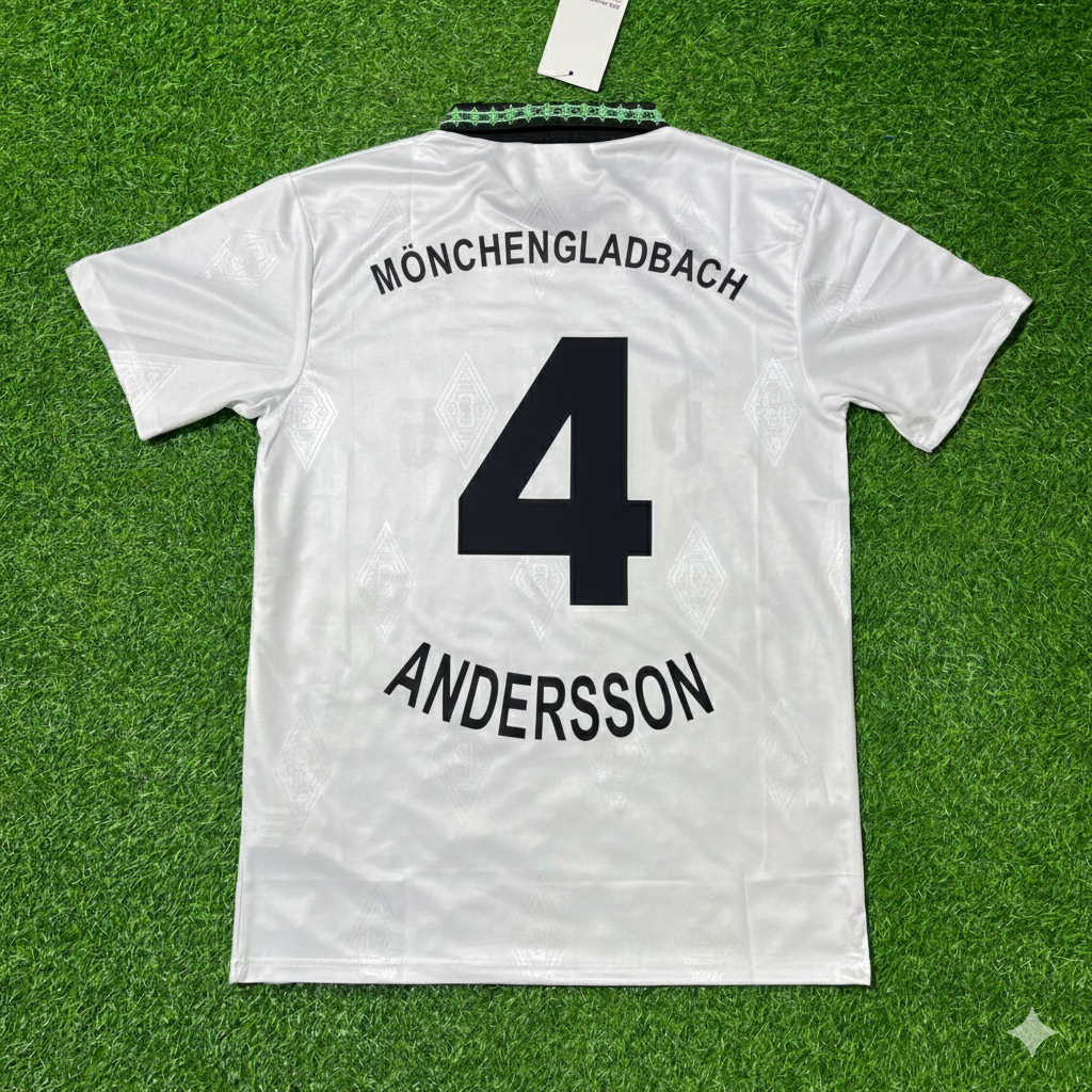 Patrik Andersson Borussia Mönchengladbach 1995/96 Retro Fußballtrikot Jersey