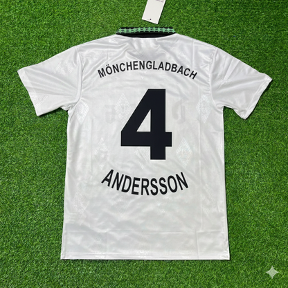 Patrik Andersson Borussia Mönchengladbach 1995/96 Retro Fußballtrikot Jersey