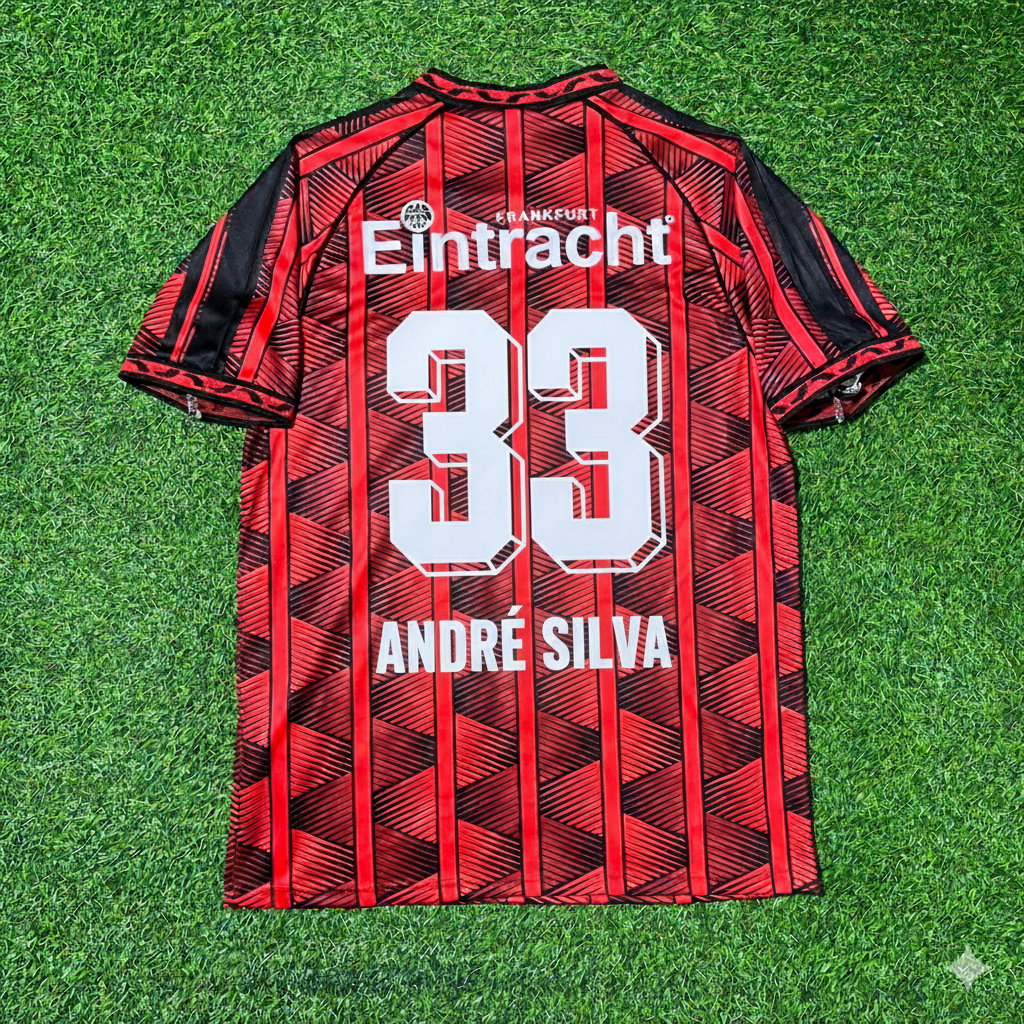 André Silva 33- Eintracht Frankfurt Retro Fußballtrikot Jersey