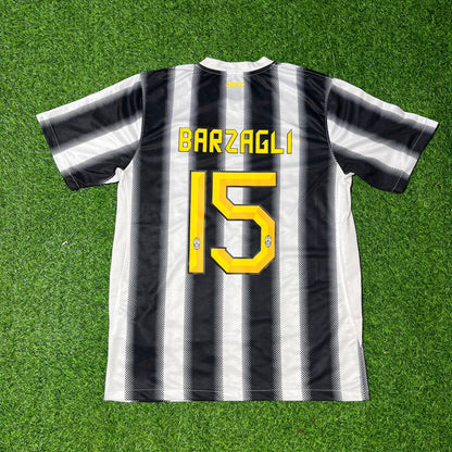 Andrea Barzagli Juventus Home 2011 2012 Season Retro Football Jersey