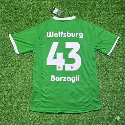 Andrea Barzagli VfL Wolfsburg 2008/2009 Meisterjahr Fußballtrikot Paradise Edition