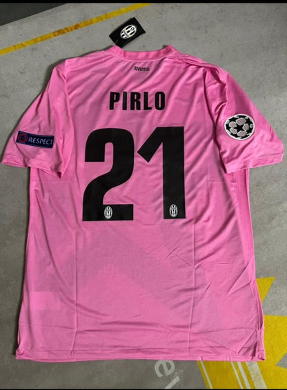 Andrea Pirlo Juventus 2012 2013 Season Retro Football Jersey Kit