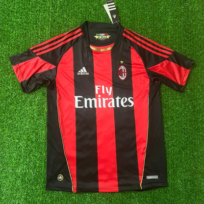 Andrea Pirlo Milan 2010 2011 Retro Football Jersey Kit