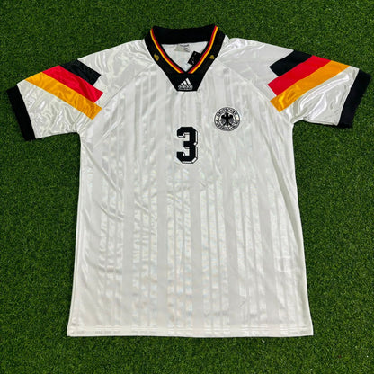 Andreas Brehme Deutschland 1992 Retro Germany Fussballtrikot Jersey