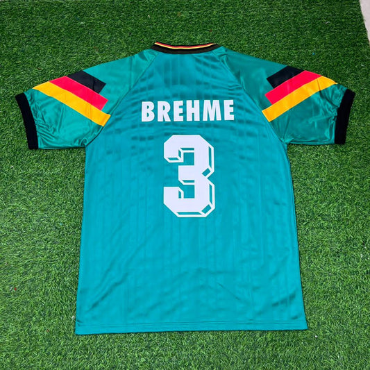 Germany World Cup 1992 Andreas Brehme Deutschland Football Jersey