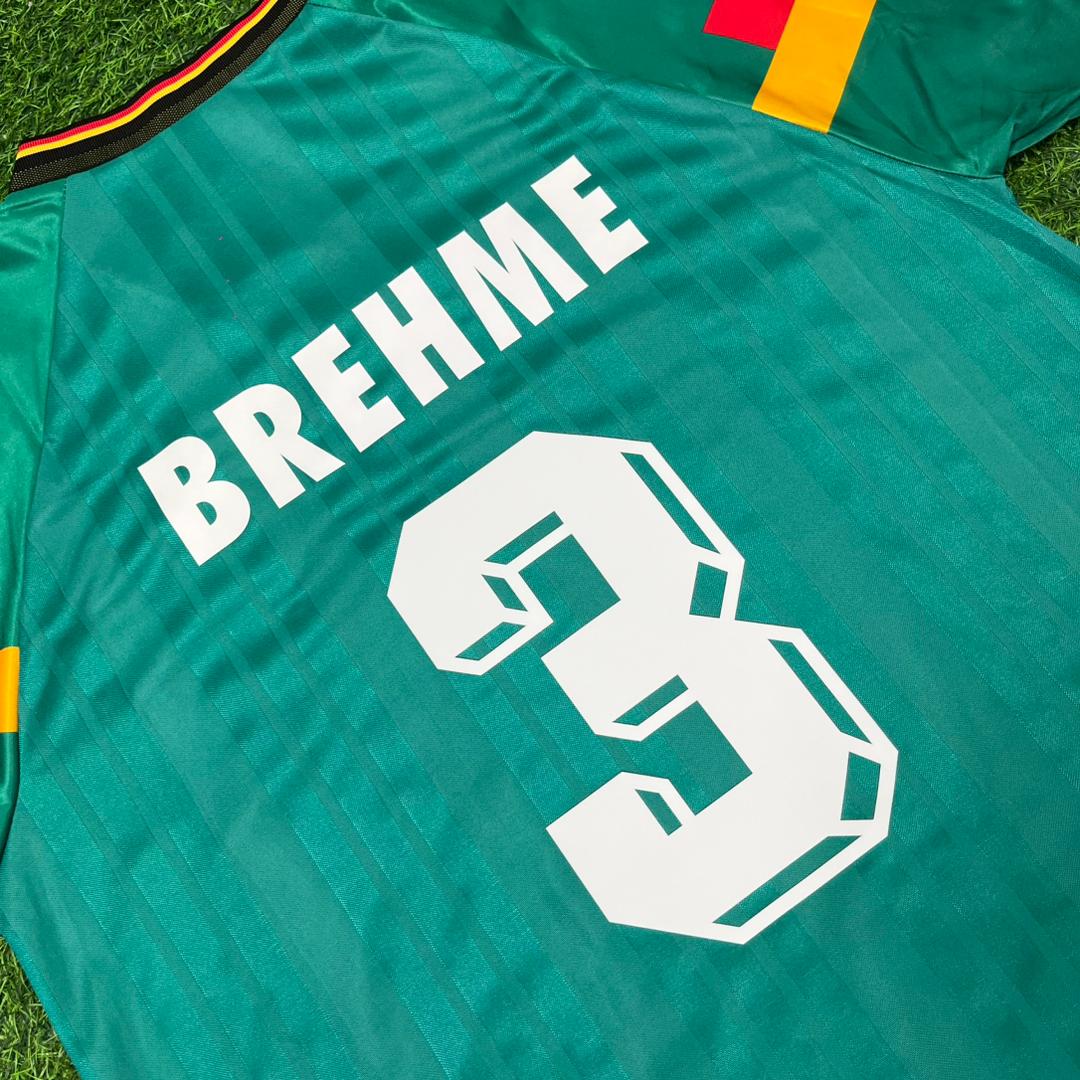 Germany World Cup 1992 Andreas Brehme Deutschland Football Jersey