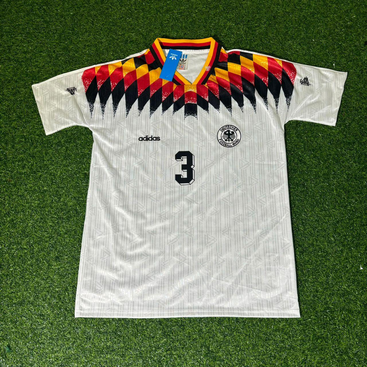 Andreas Brehme Deutschland 1994 World Cup Retro Football Jersey Kit
