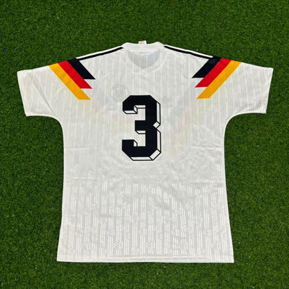 Germany World Cup 1990 Andreas Brehme Deutschland Retro Fußballtrikot