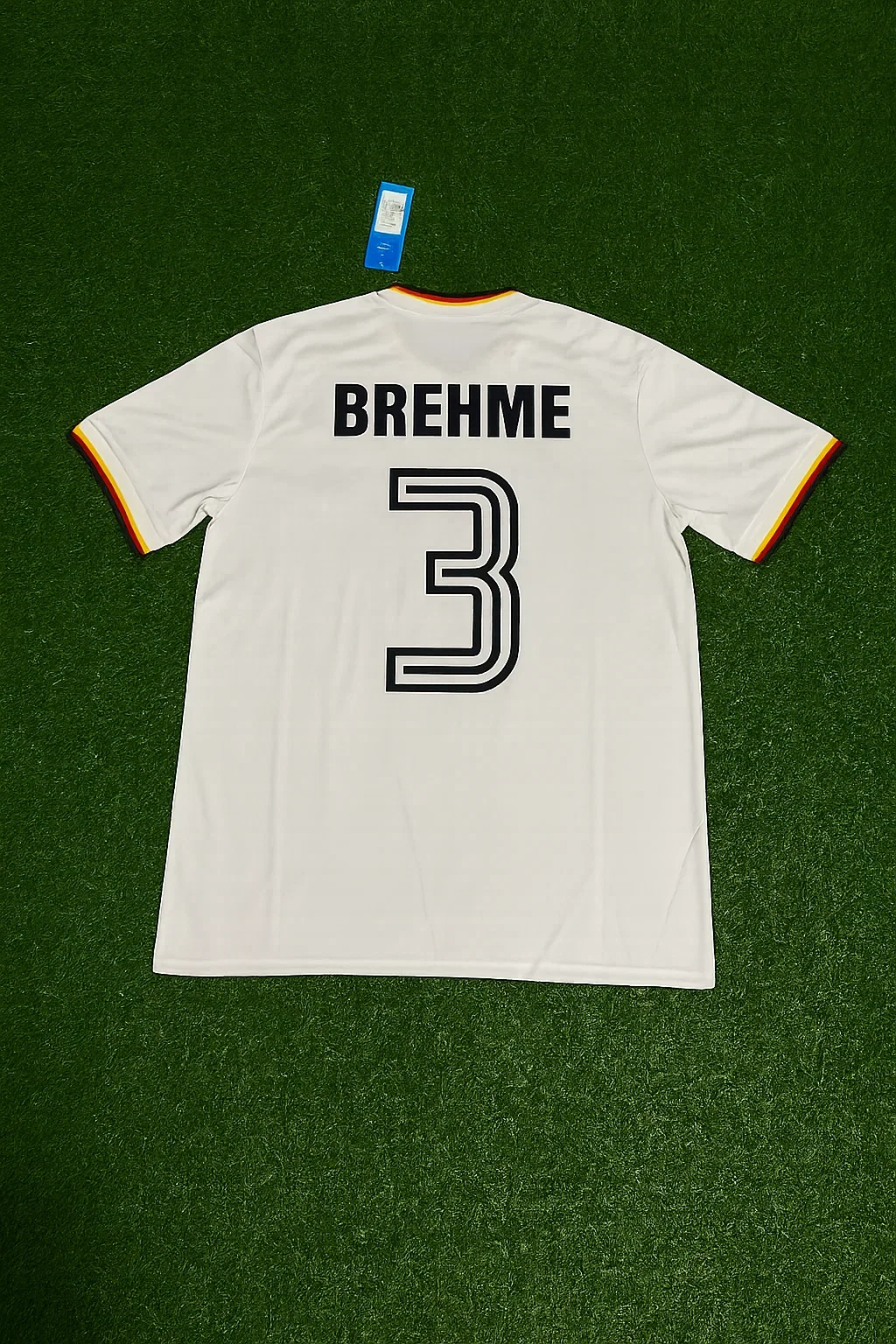 Germany World Cup 1986 Andreas Brehme Retro Football Jersey Kit