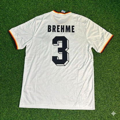 Andreas Brehme #3 Deutschland 1986 World Cup Retro Wein