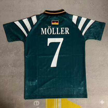 Germany EURO 1996 Andreas Möller Deutschland Retro Football Jersey