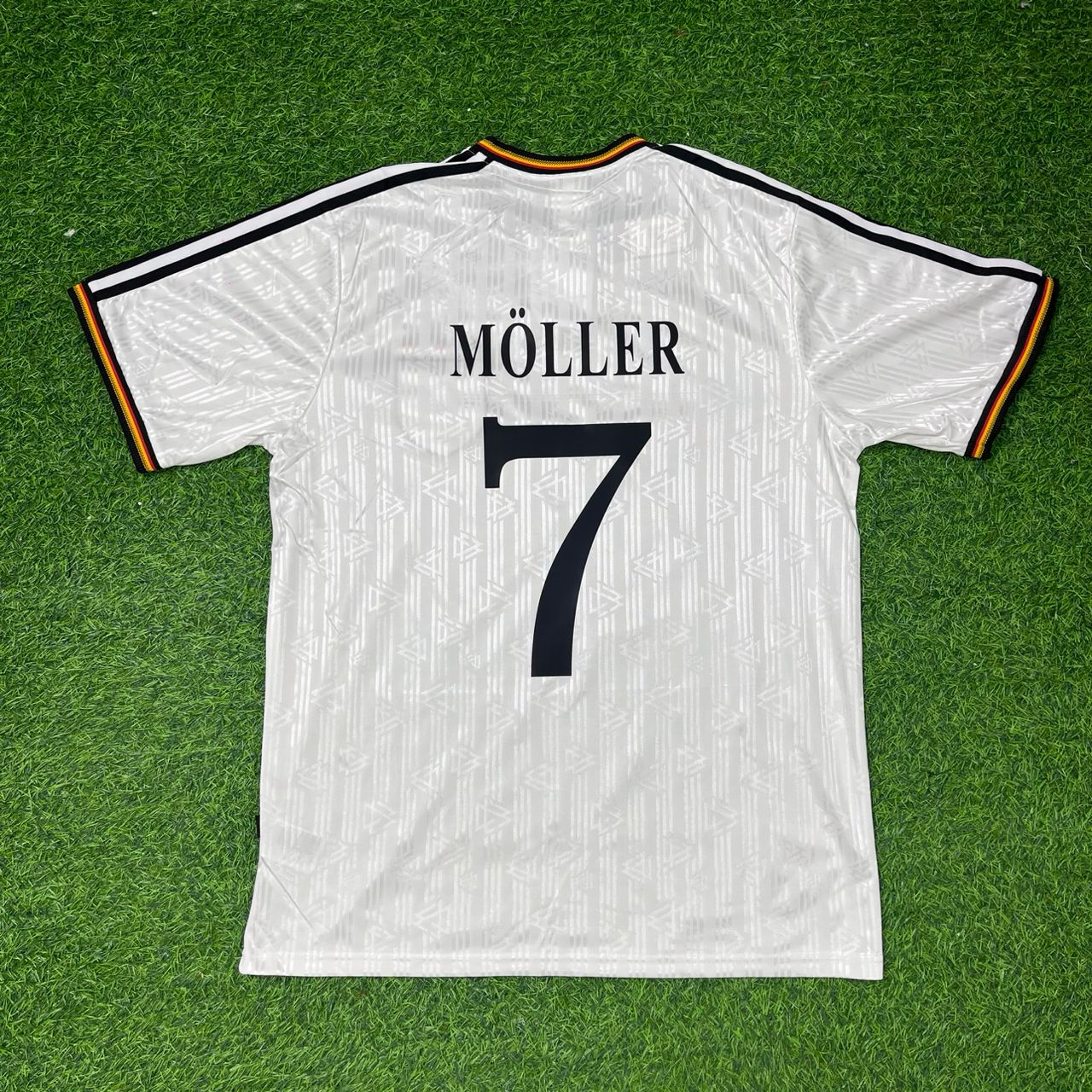 Andreas Möller Deutschland EM 1996 Finale Germany Heim Retro Fußballtrikot Set Jersey