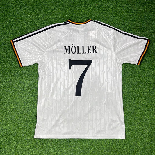 Andreas Möller Deutschland EM 1996 Finale Germany Heim Retro Fußballtrikot Set Jersey