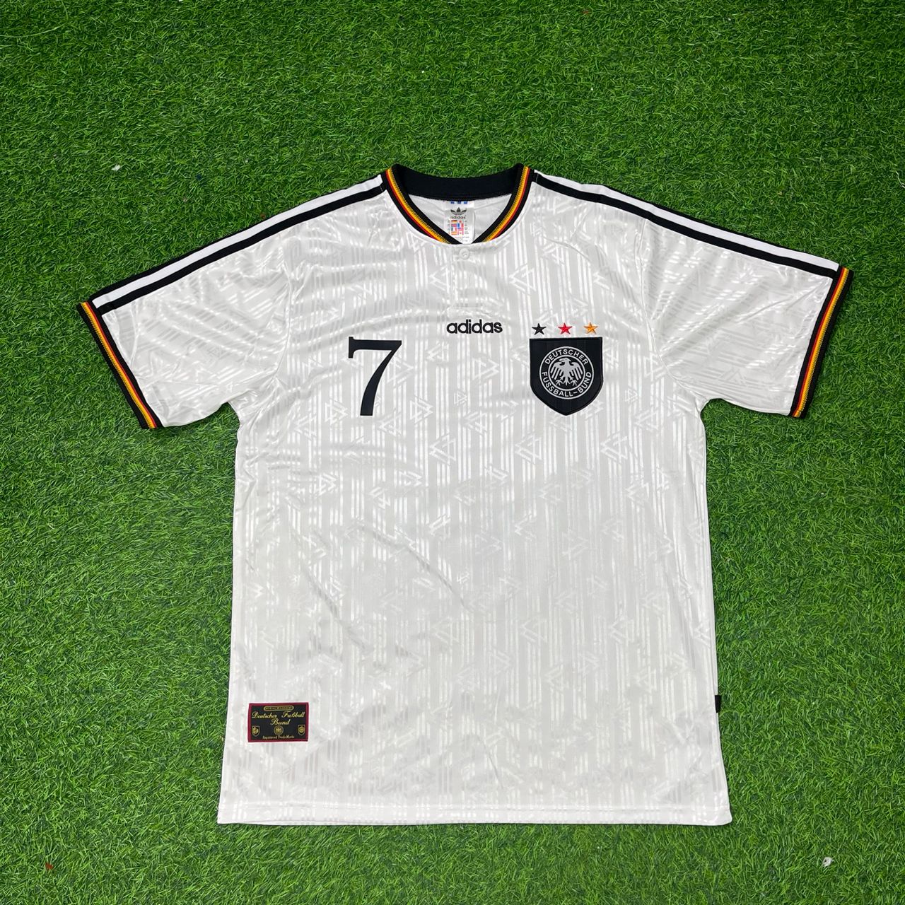 Andreas Möller Deutschland EM 1996 Finale Germany Heim Retro Fußballtrikot Set Jersey