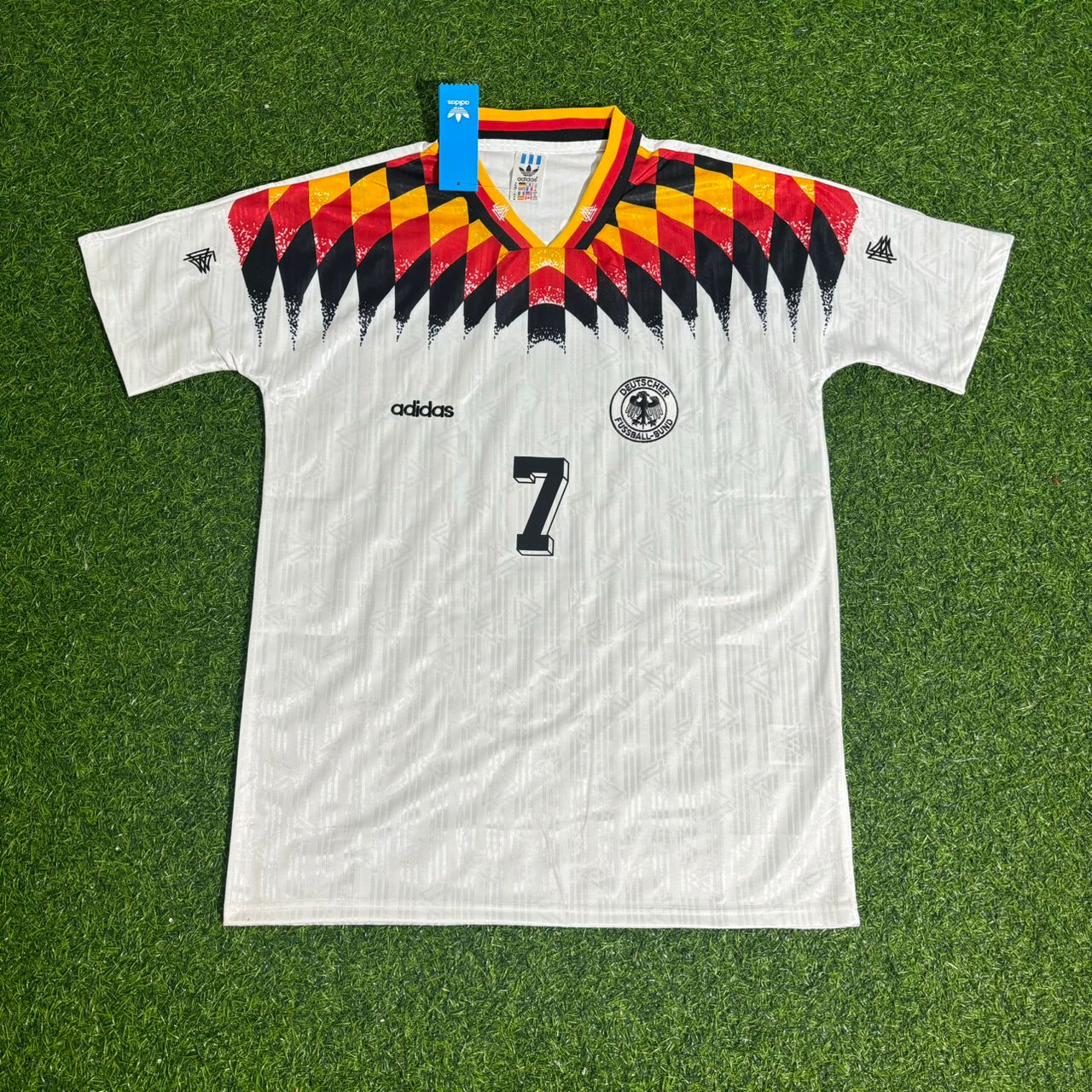 Germany World Cup 1994 Andreas Möller Deutschland Retro Football Jersey Kit