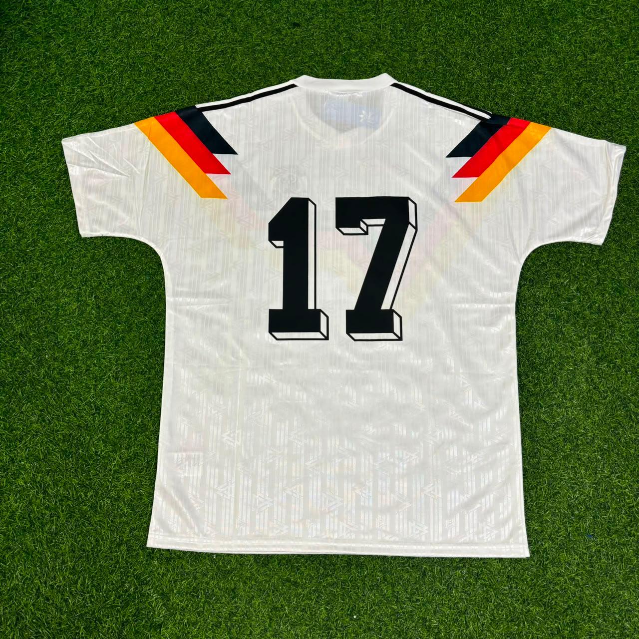 Germany World Cup 1990 Andreas Möller Retro Football Jersey