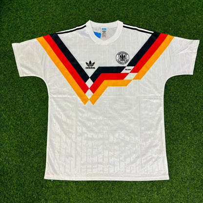 Germany World Cup 1990 Andreas Möller Retro Football Jersey