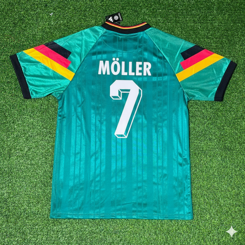 Andreas Möller Germany Deutschland 1992 Football Jersey