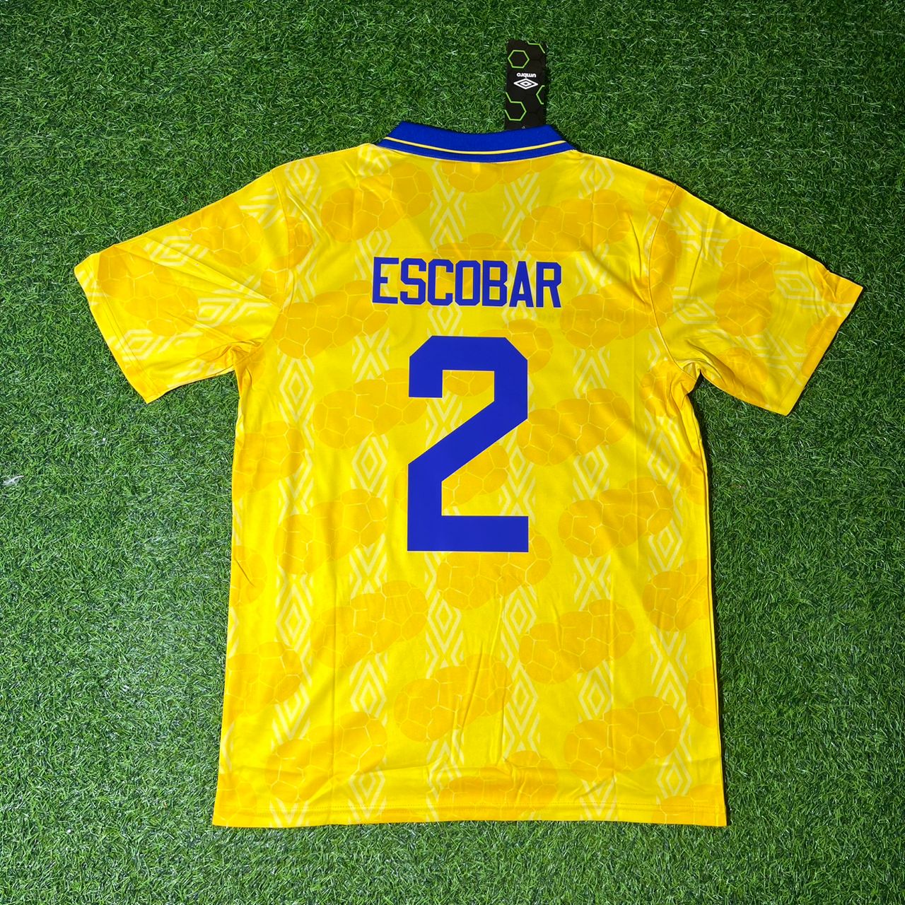 Colombia World Cup 1994 Andrés Escobar Retro Football Jersey Kit