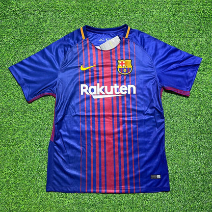 Andres Iniesta Barcelona 2017-2018 Football Jersey Kit