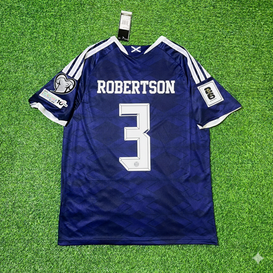 Scotland World Cup 2026 Andrew Robertson Football Jersey Kit