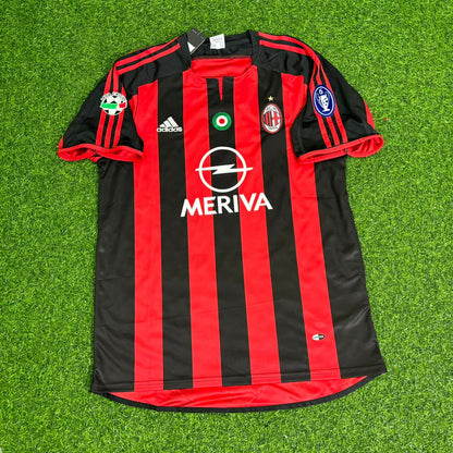 Andriy Shevchenko Milan 2003/2004 Home Retro Football Jersey Kit