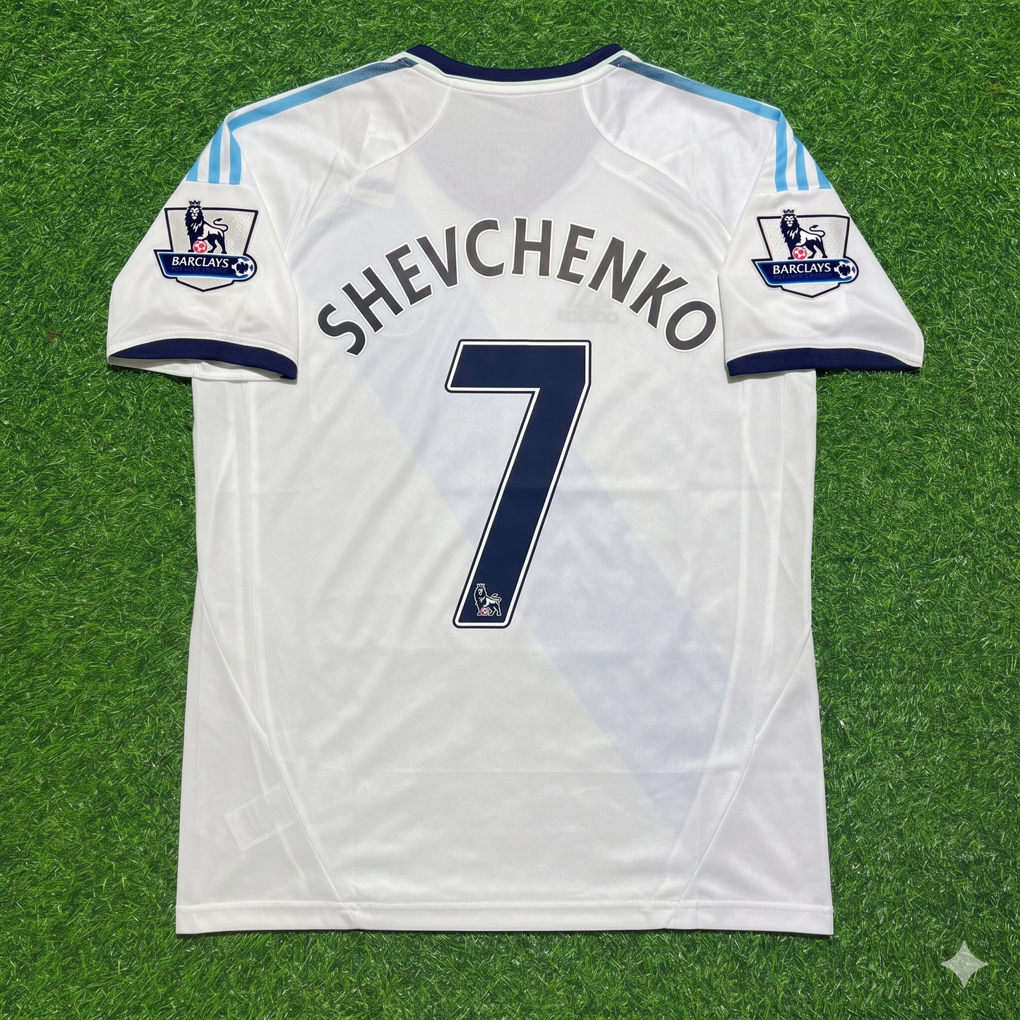 Andriy Shevchenko Chelsea Retro White Football Jersey Kit
