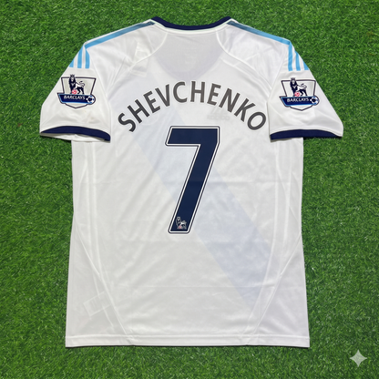 Andriy Shevchenko Chelsea Retro White Football Jersey Kit