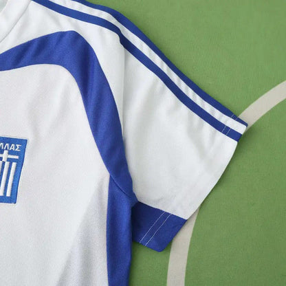 Angelos Charisteas Greece EURO 2004 Final Retro Football Jersey Kit