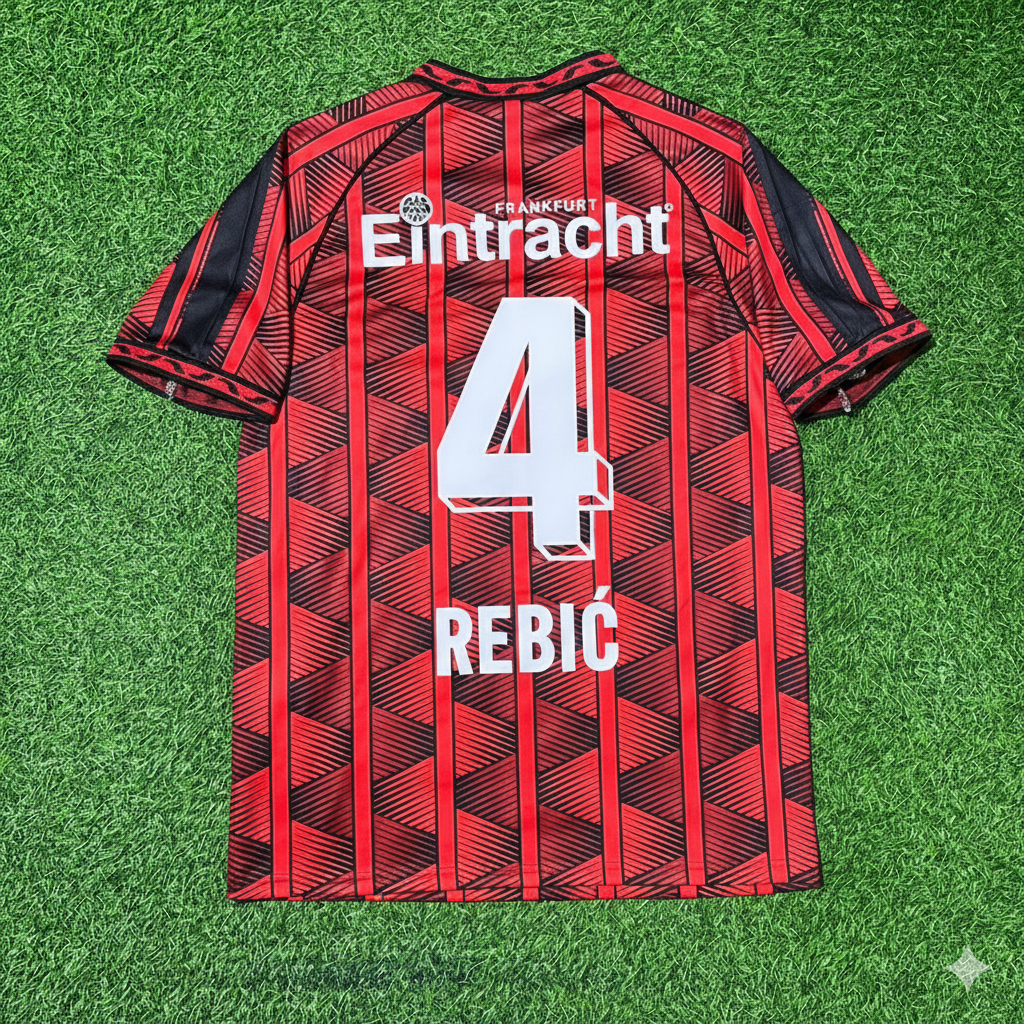 Ante Rebić 4- Eintracht Frankfurt Retro Fußballtrikot Jersey