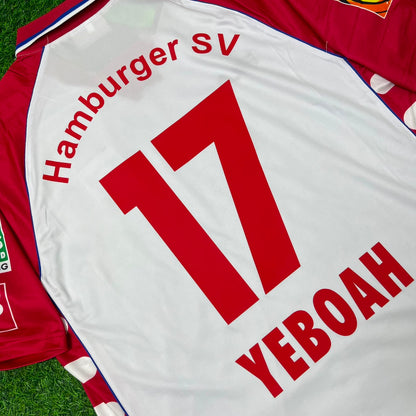 Anthony Yeboah Hamburger SV 1999-2000 Heim Retro Fußballtrikot Jersey