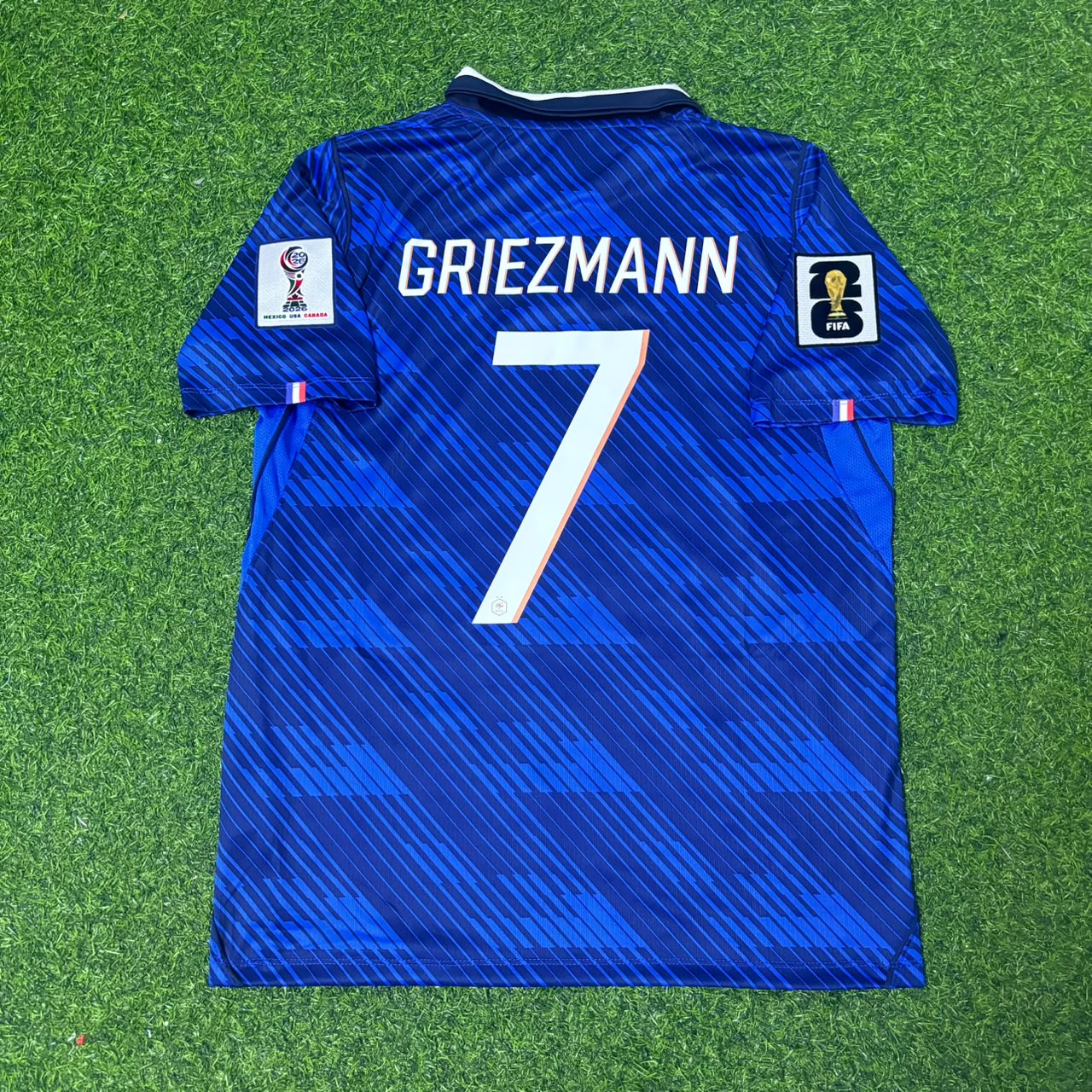 Antoine Griezmann #10 France 2026 Home Blue Football Jersey Kit