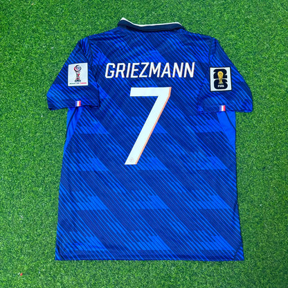 Antoine Griezmann #10 France 2026 Home Blue Football Jersey Kit