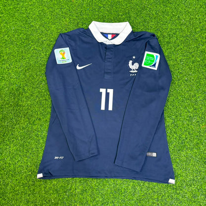 France World Cup 2014 Antoine Griezmann #11 Long Sleeve Football Jersey