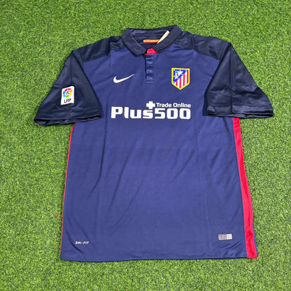 Antoine Griezmann Atletico Madrid 2015-2016 Retro Football Jersey Kit