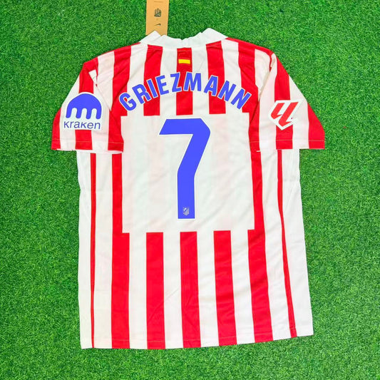 Antoine Griezmann Atletico Madrid Final Season New 2026 Football Jersey Kit