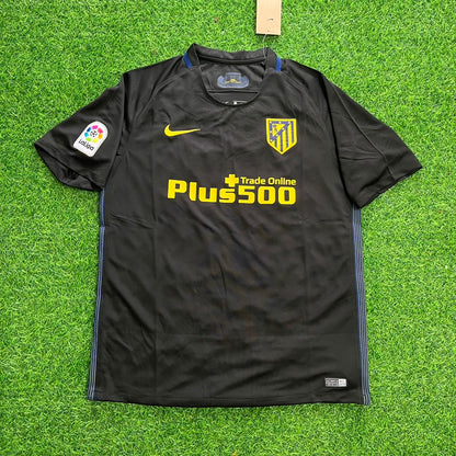 Gabi 14 Atletico Madrid 2016/17 Black Away Retro Football Jersey Kit