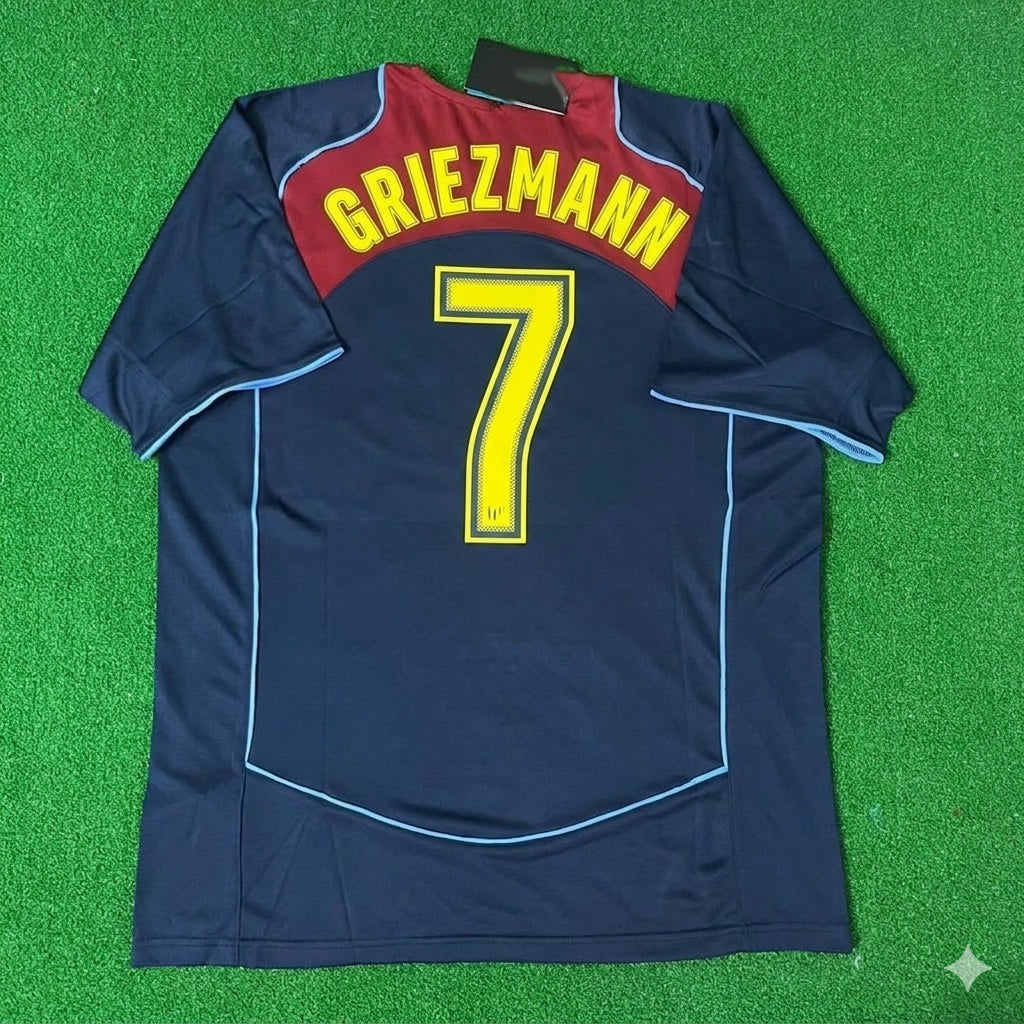 Antoine Griezmann #7 Atletico Madrid SpiderMan Retro Football Jersey Kit