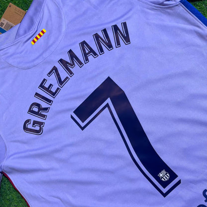 Antoine Griezmann #7 Barcelona 2021 22 Season Retro Football Jersey