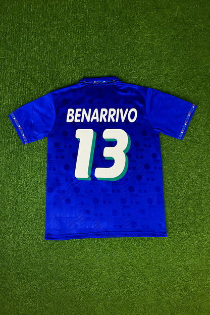 Italy World Cup 1994 Antonio Benarrivo Retro Football Jersey