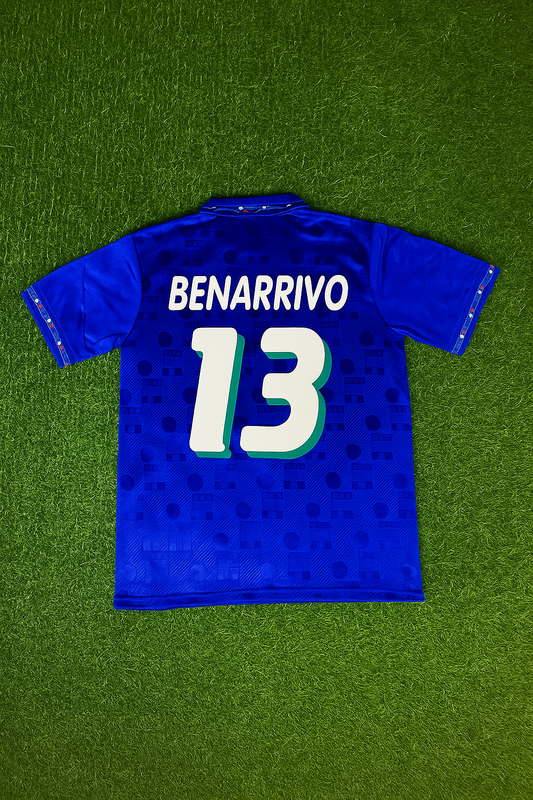 Italy World Cup 1994 Antonio Benarrivo Retro Football Jersey