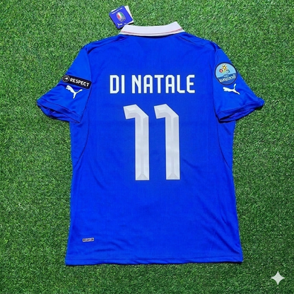 Italy EURO 2012 Antonio Di Natale 11- Retro Home Football Jersey