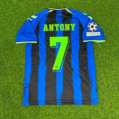 Real Betis 2027 Antony #7 Third Champions League Patch Football Jersey