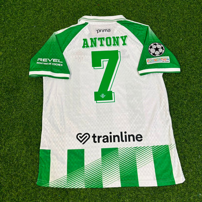 Antony Real Betis 2027 Home Green White Football Jersey