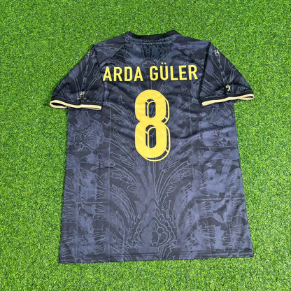 Arda Güler Turkey Legendary Black Retro Football Jersey Kit