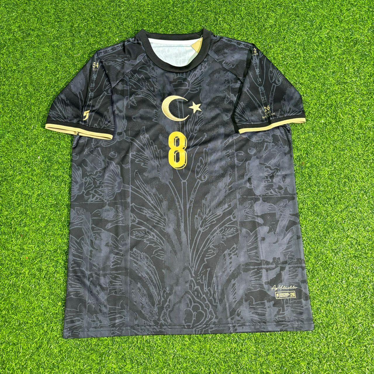 Arda Güler Turkey Legendary Black Retro Football Jersey Kit