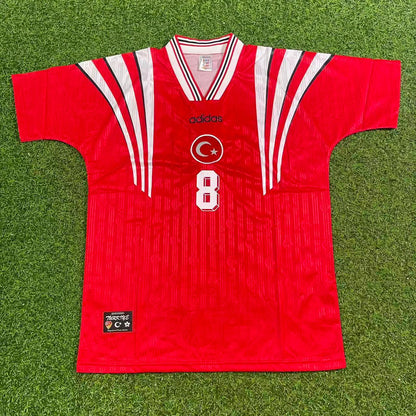Arda Güler Türkiye Turkey Red Nostalgic Retro Football Jersey Kit
